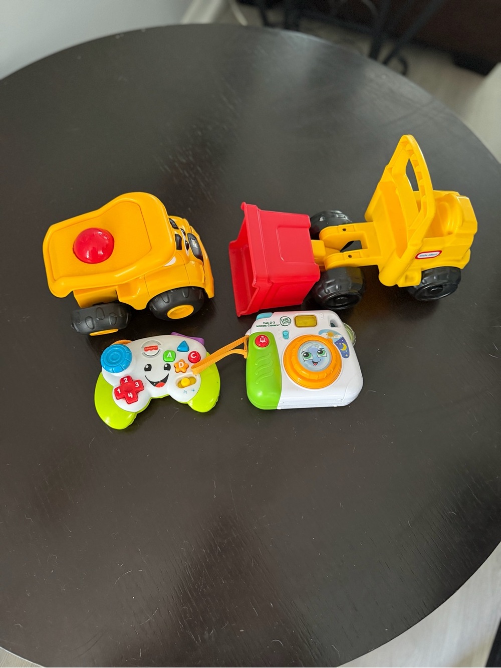 Little Tikes Yellow & Red Remote Control Construction Trucks Set